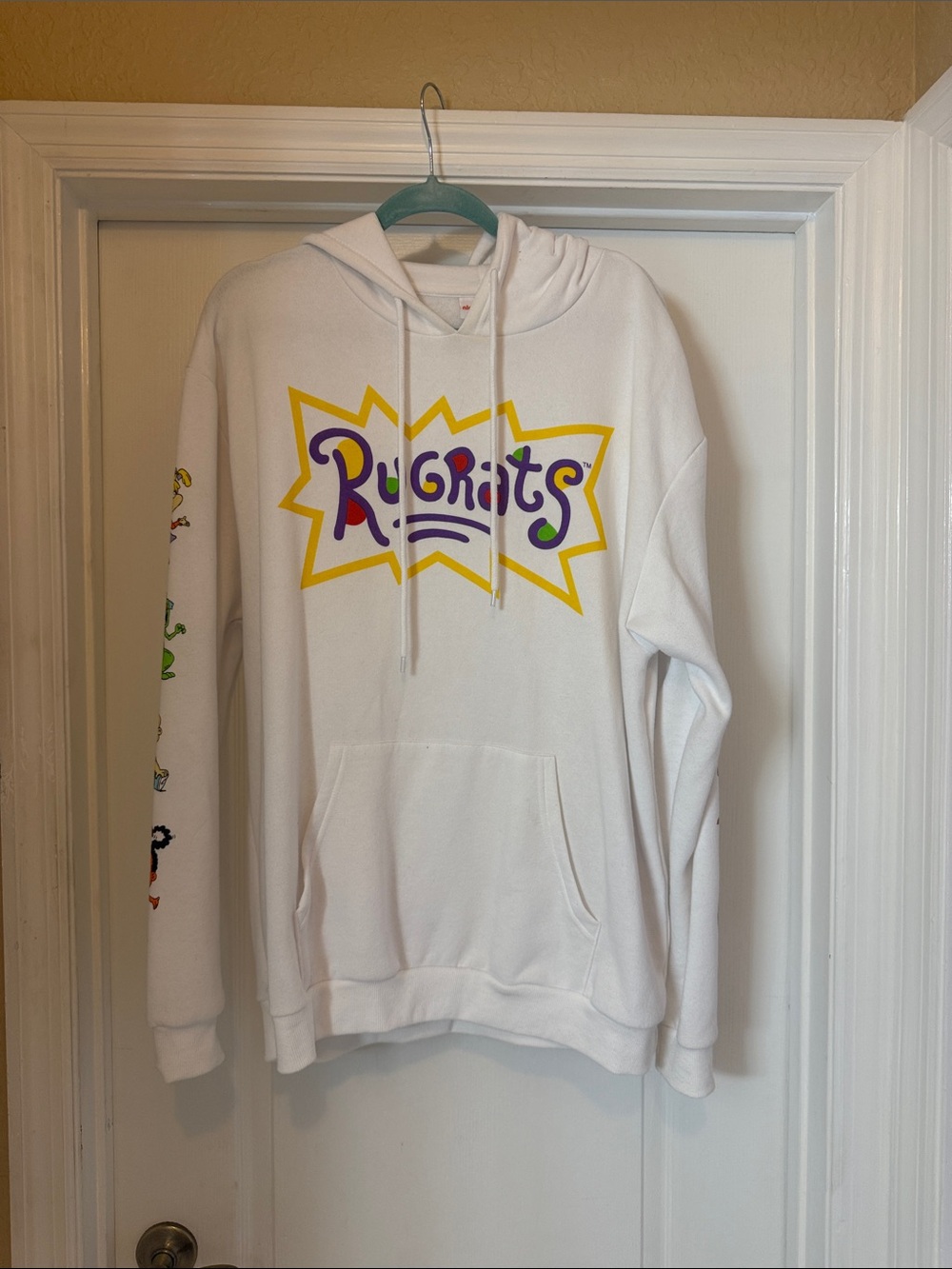 Rugrats White Hoodie